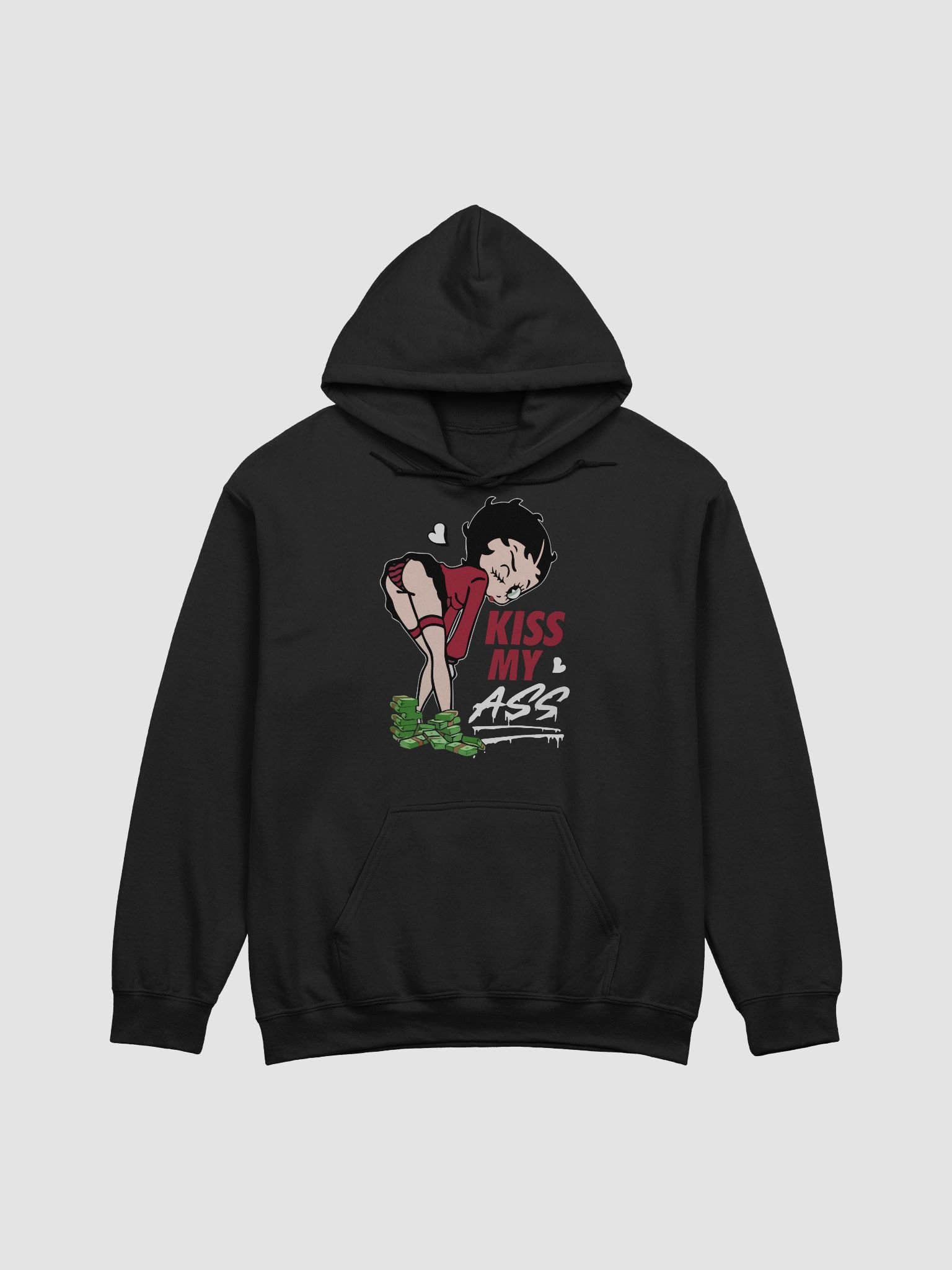 Rebel Money Hoodie - Unisex Hoodie – Minimalist Printed Hoodie for Everyday Wear product image (1)