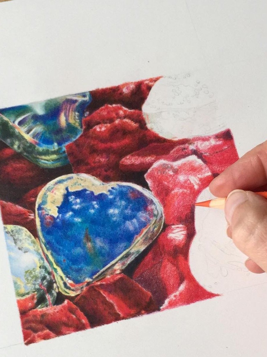 original artwork : hearts product image (4)