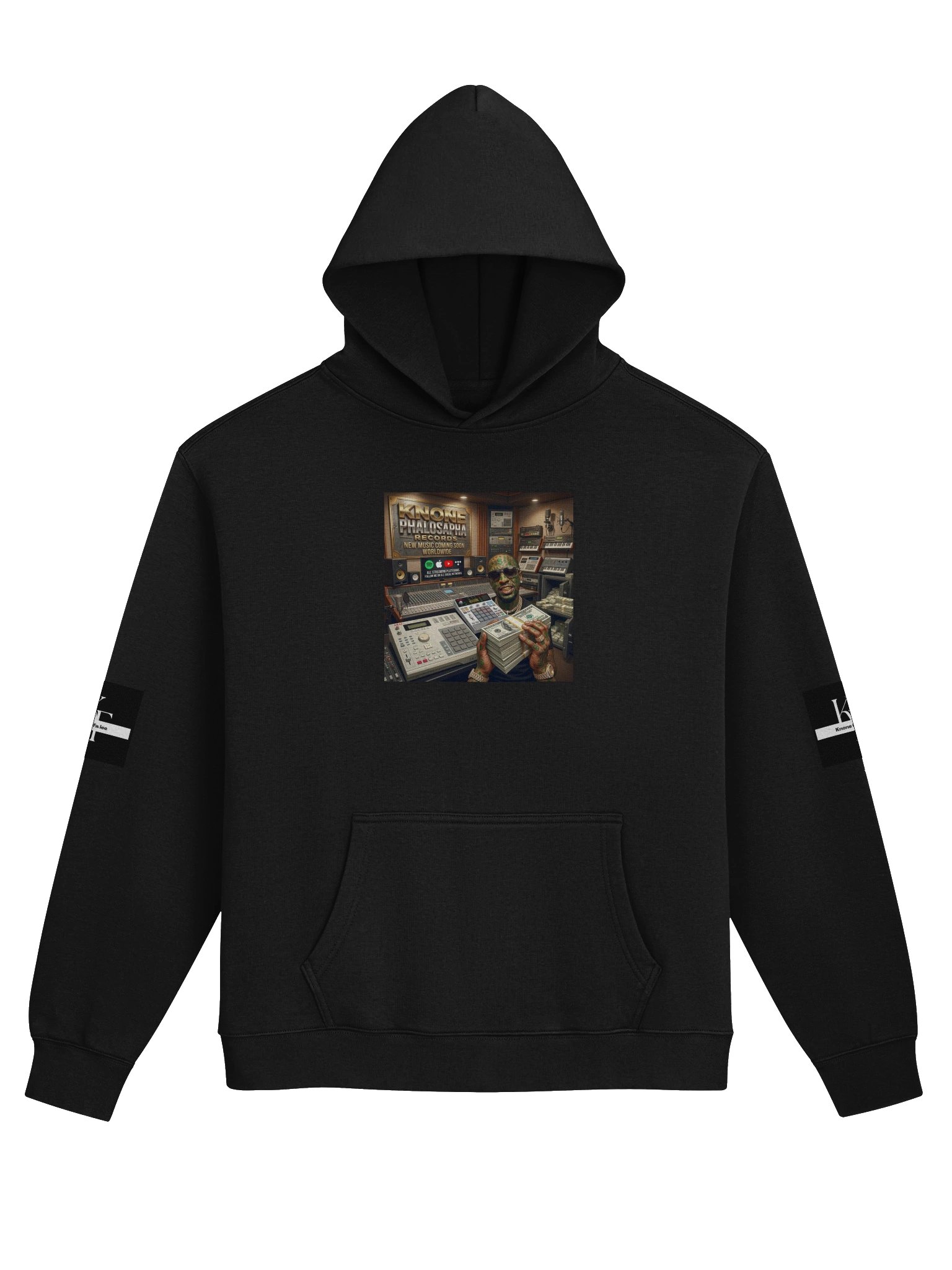 Intertwined Monogram Unisex Hoodie product image (2)