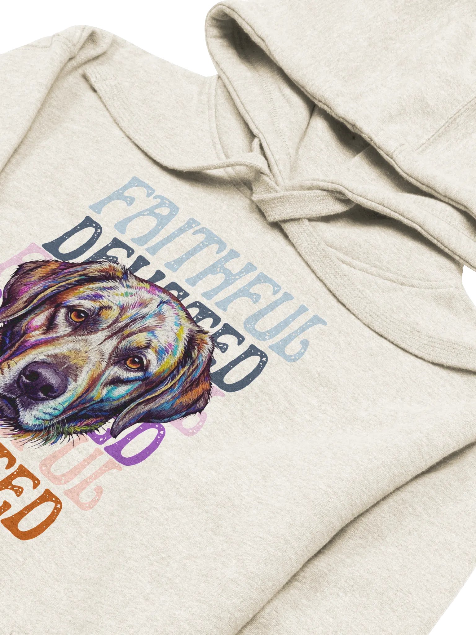 Faithful and Devoted Front Graphic Hoodie product image (3)