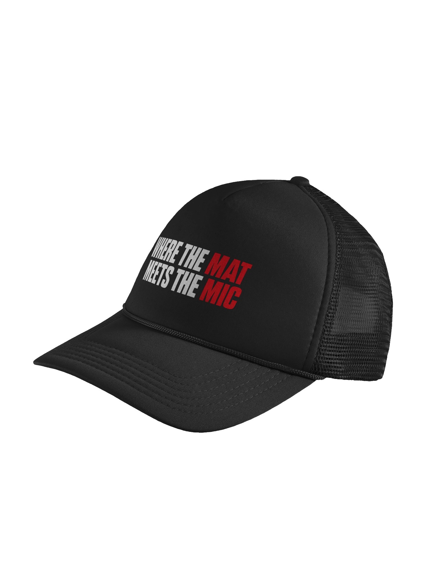 Mat Meets Mic Hat — Black product image (4)