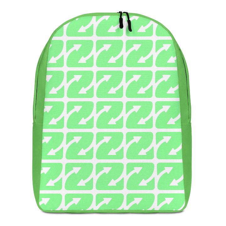 Zypto Print Minimalist Backpack product image (1)