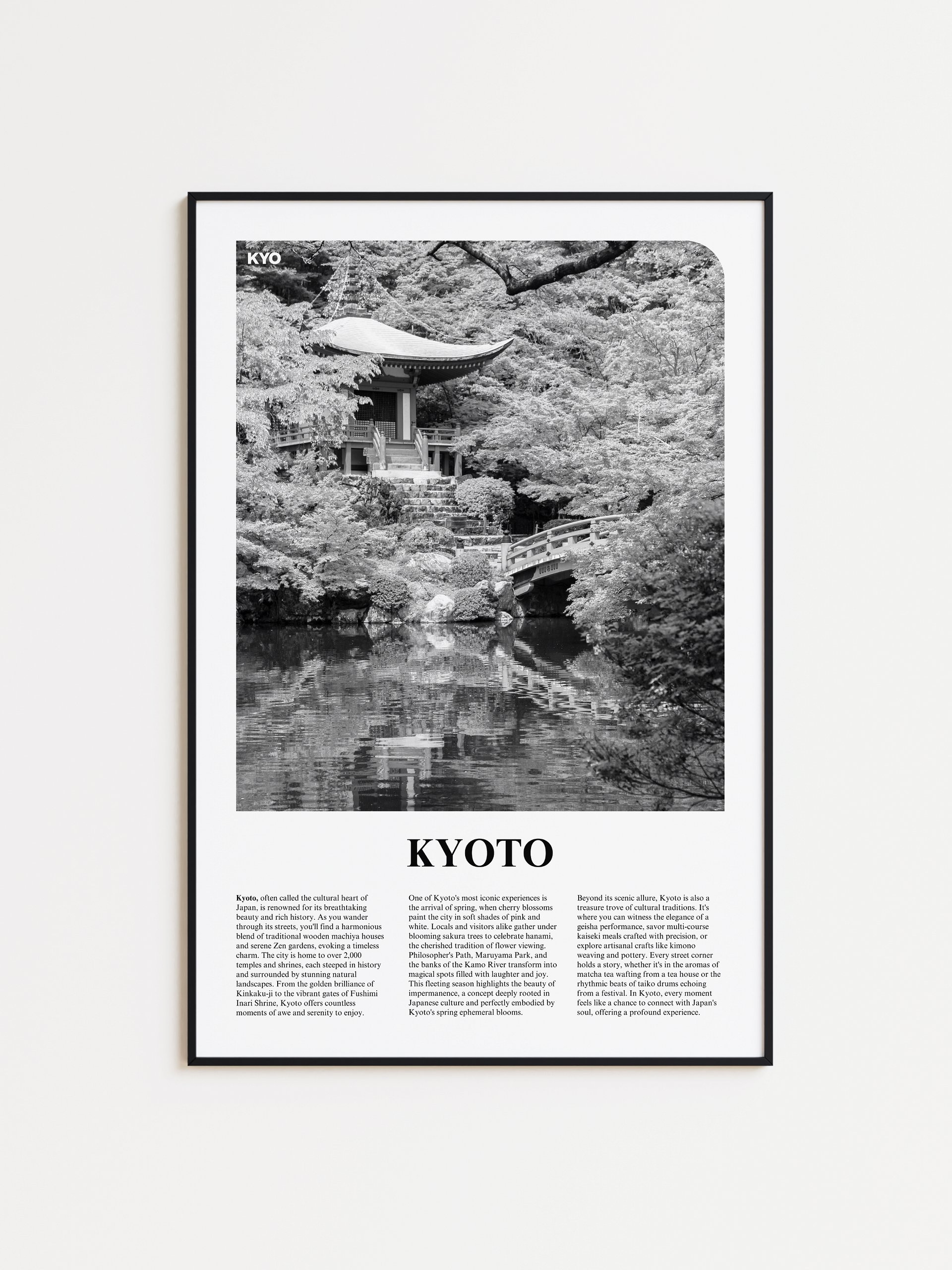 Kyoto 03 Newspaper Poster product image (1)