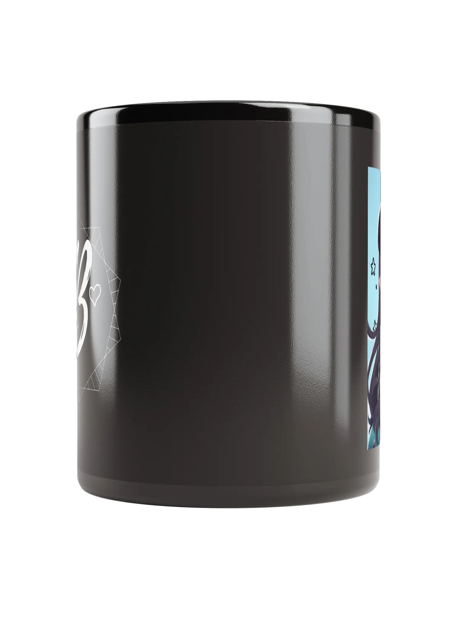 Scary & Sweet Black Glossy Mug product image (6)