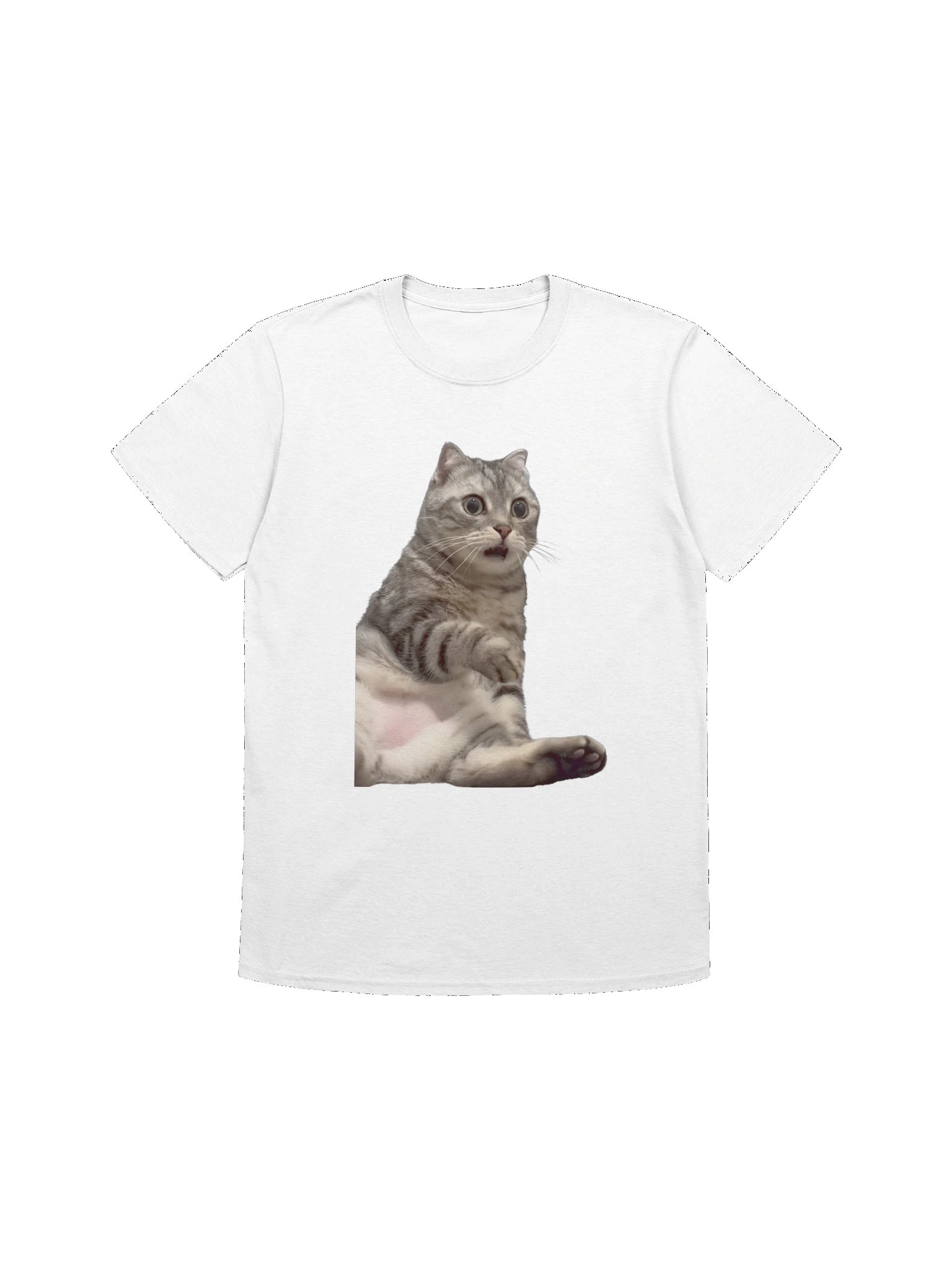 Scared Cat Meme T-Shirt product image (1)