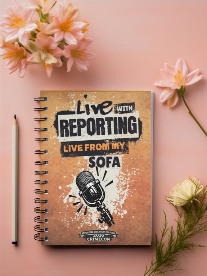 CrimeCon 2026 Sofa Squad Notes Journal product image (11)
