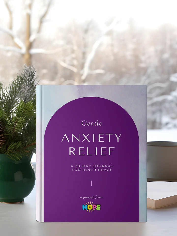 Gentle Anxiety Relief: A Journal for Calm and Clarity product image (1)