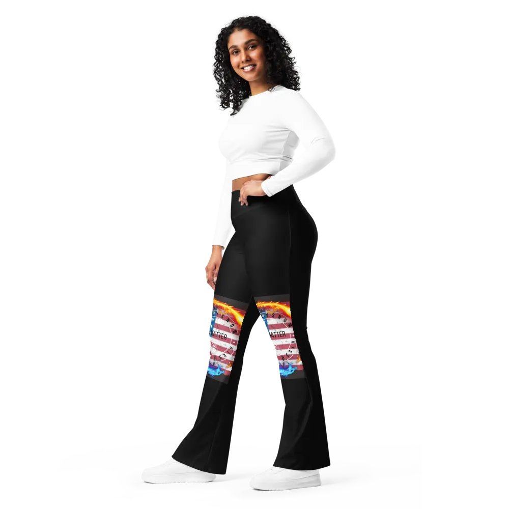 flare leggings- black product image (10)