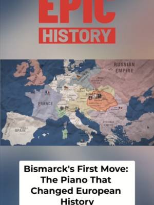 Bismarck answered the 1848 crisis by tapping a Prussian march on the piano By November, 13,000 troops walked into Berlin unopposed — and crushed the revolution. watch the full video at Epic History #History #EpicHistory #Europeanhistory #Bismarck