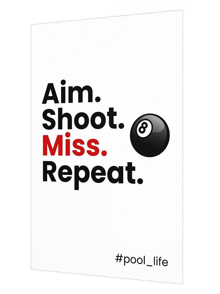 8-ball Pool Life Poster product image (2)