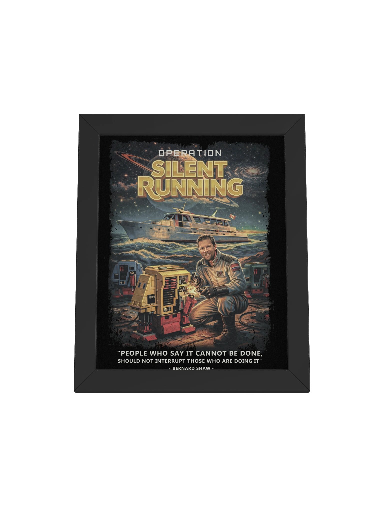 Framed Poster – Silent Running Movie Poster product image (1)