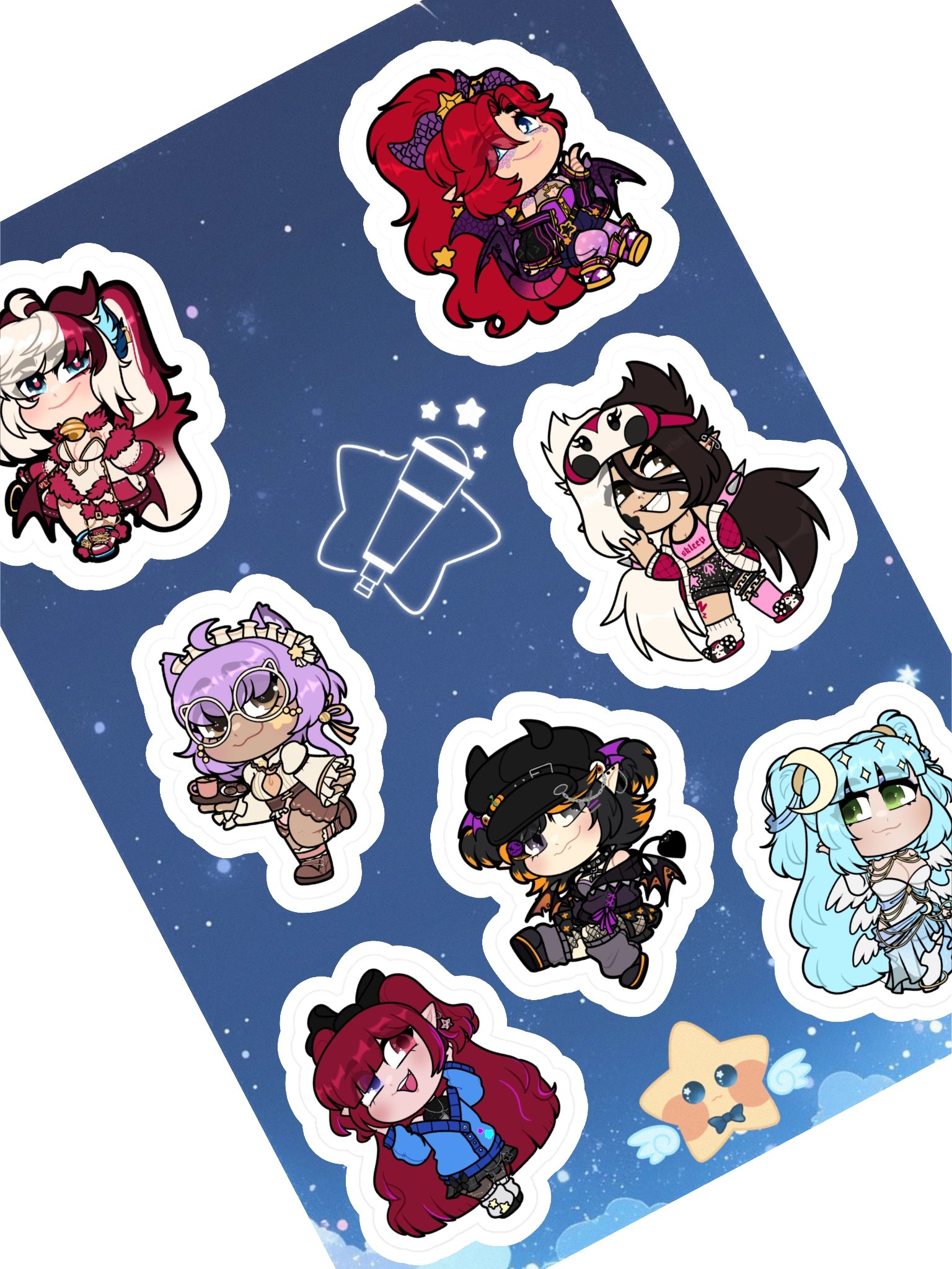 StarGazer Sticker Sheet product image (1)