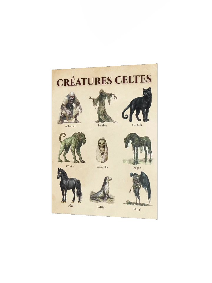 Poster Créatures Celtes product image (2)