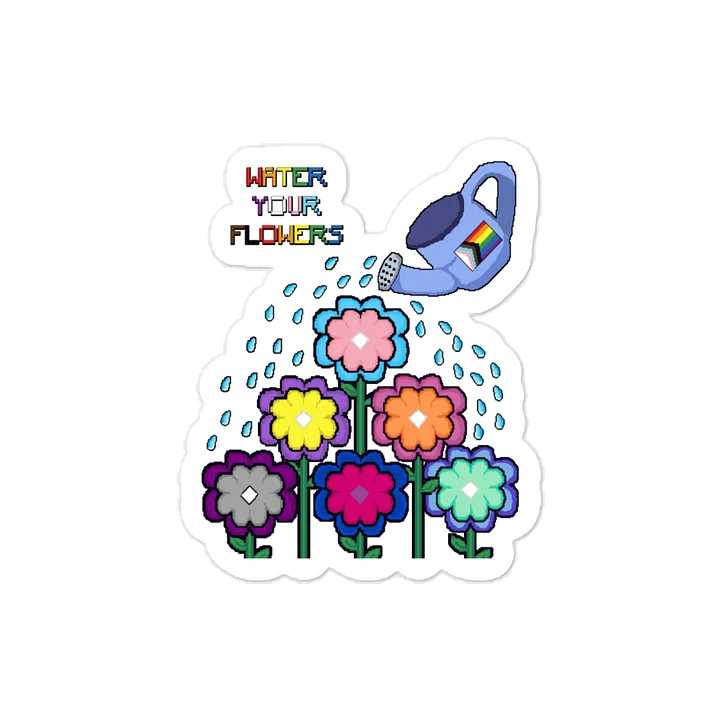 Water Your Flowers Sticker product image (1)