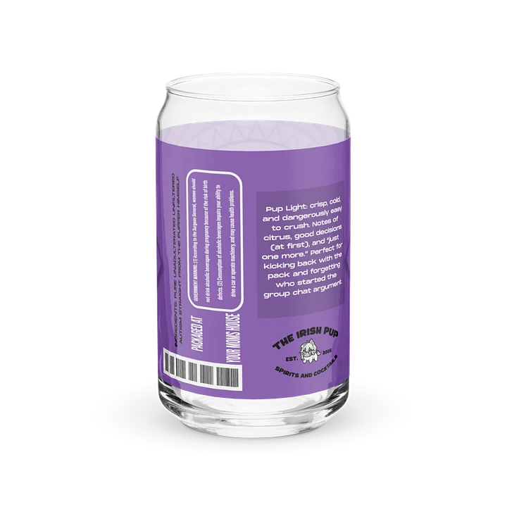Pup Light Can-Shaped Glass product image (6)