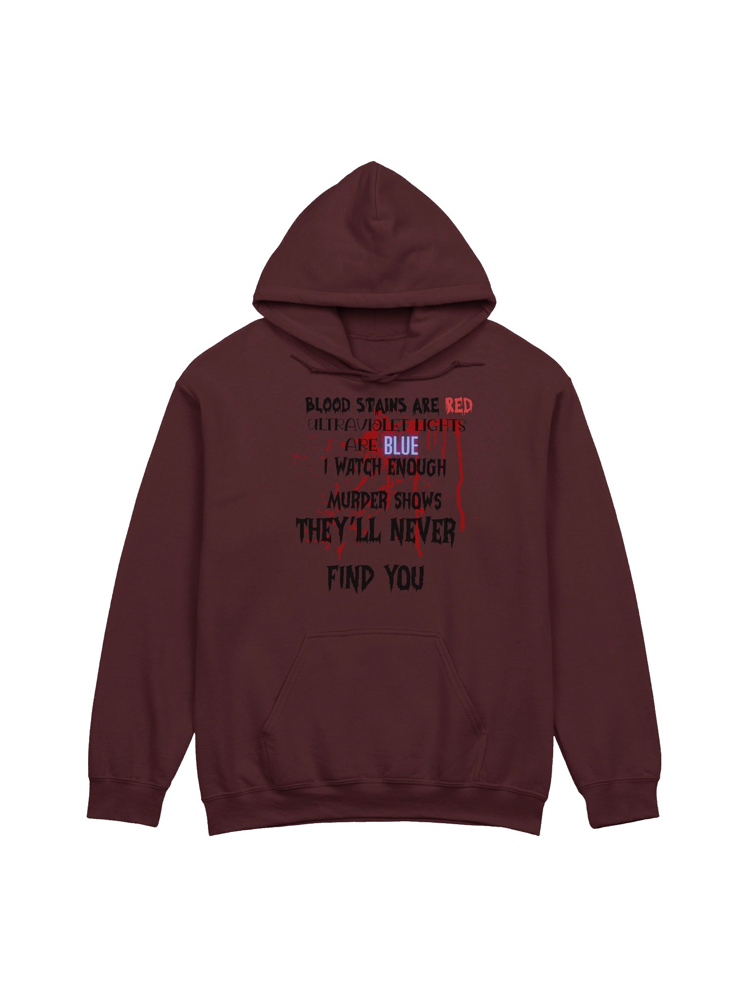 Murder poem hoodie product image (3)