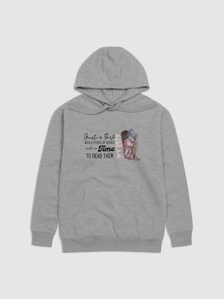 Just a Girl With a Stack of Books Hoodie product image (5)