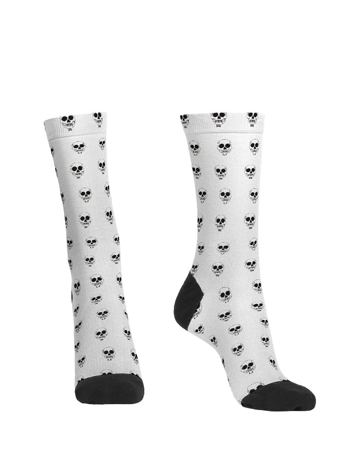 Skelly Sock - Black and White product image (2)
