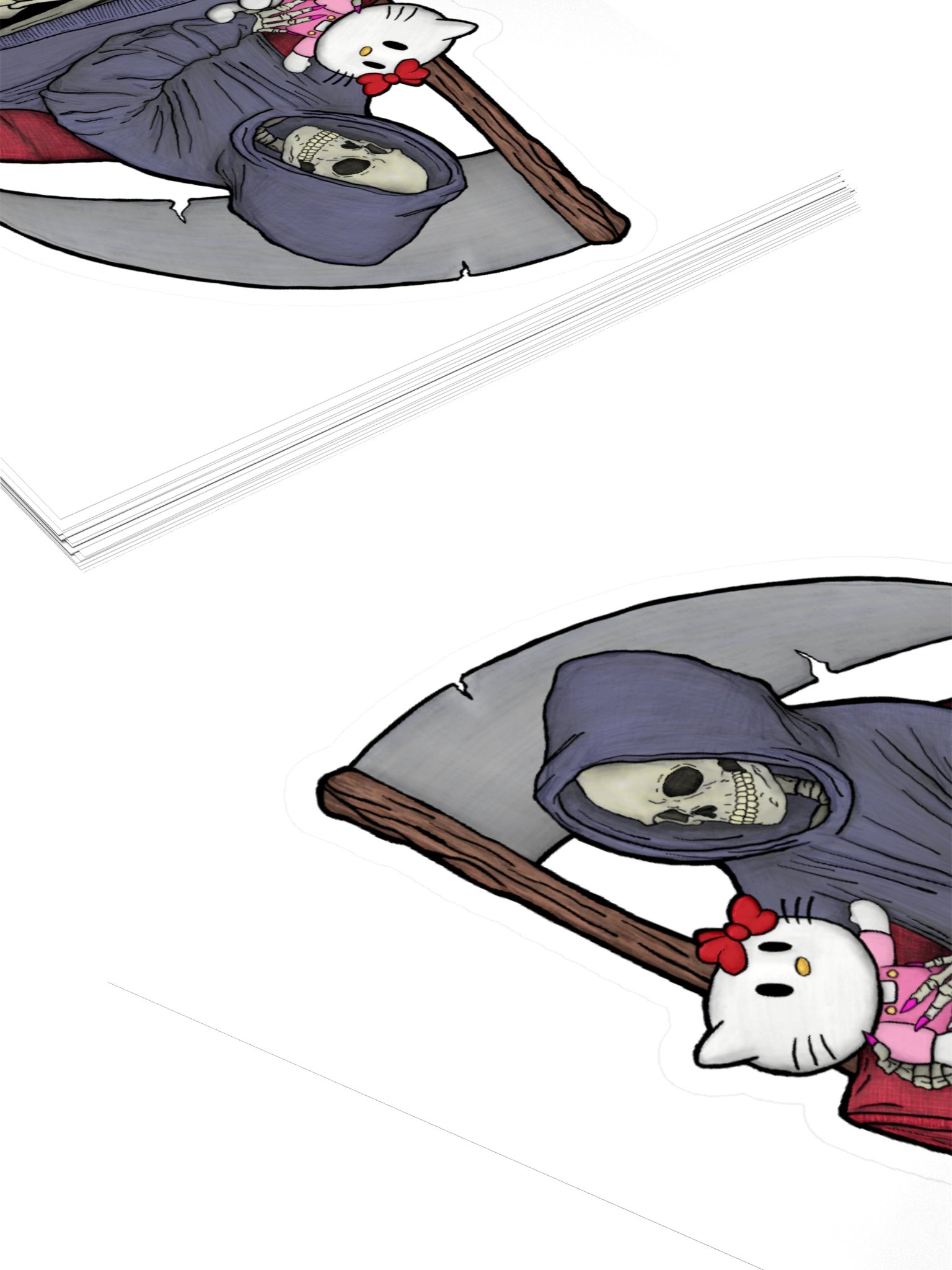Hello Death Sticker product image (12)