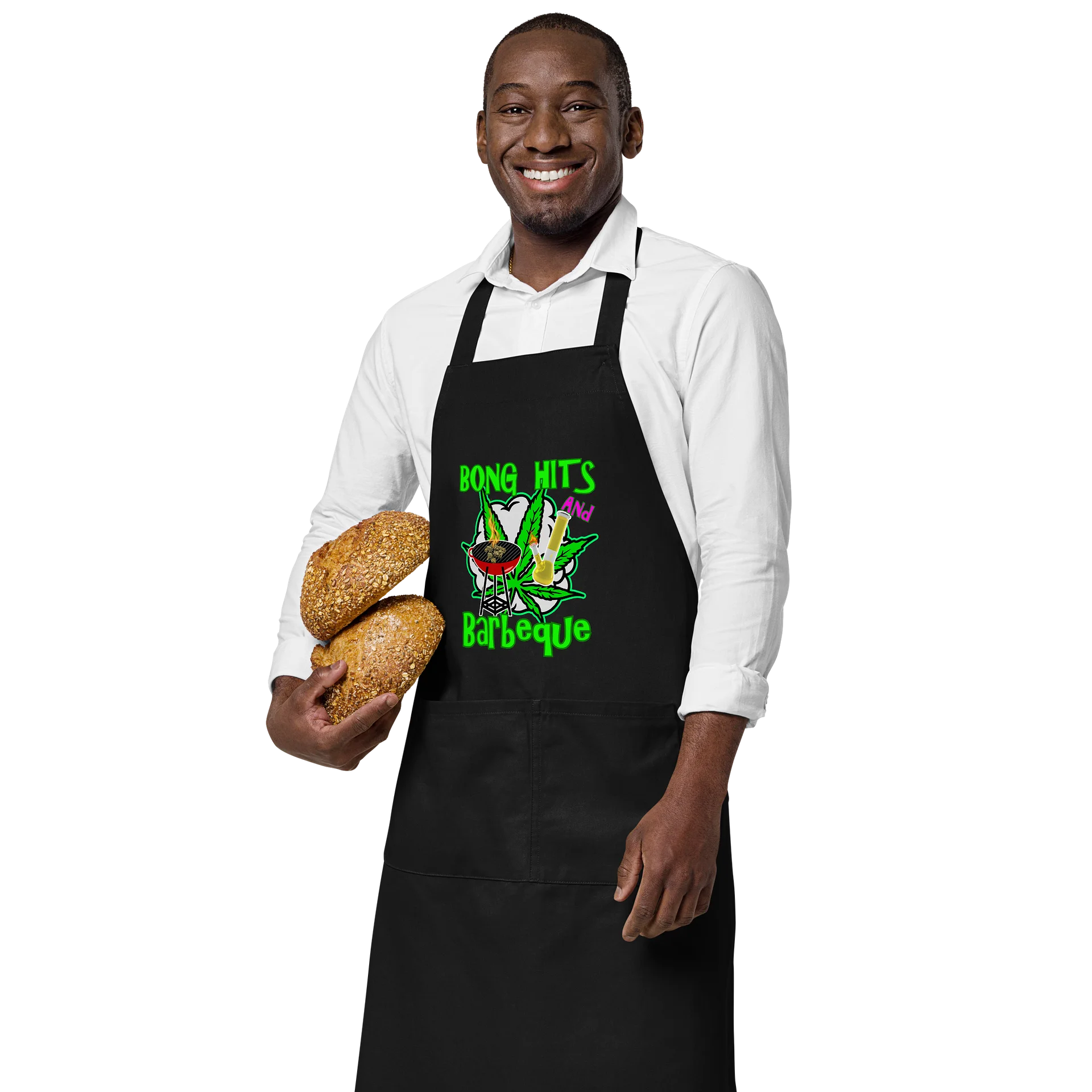 Bong Hits and Barbeque Apron product image (6)