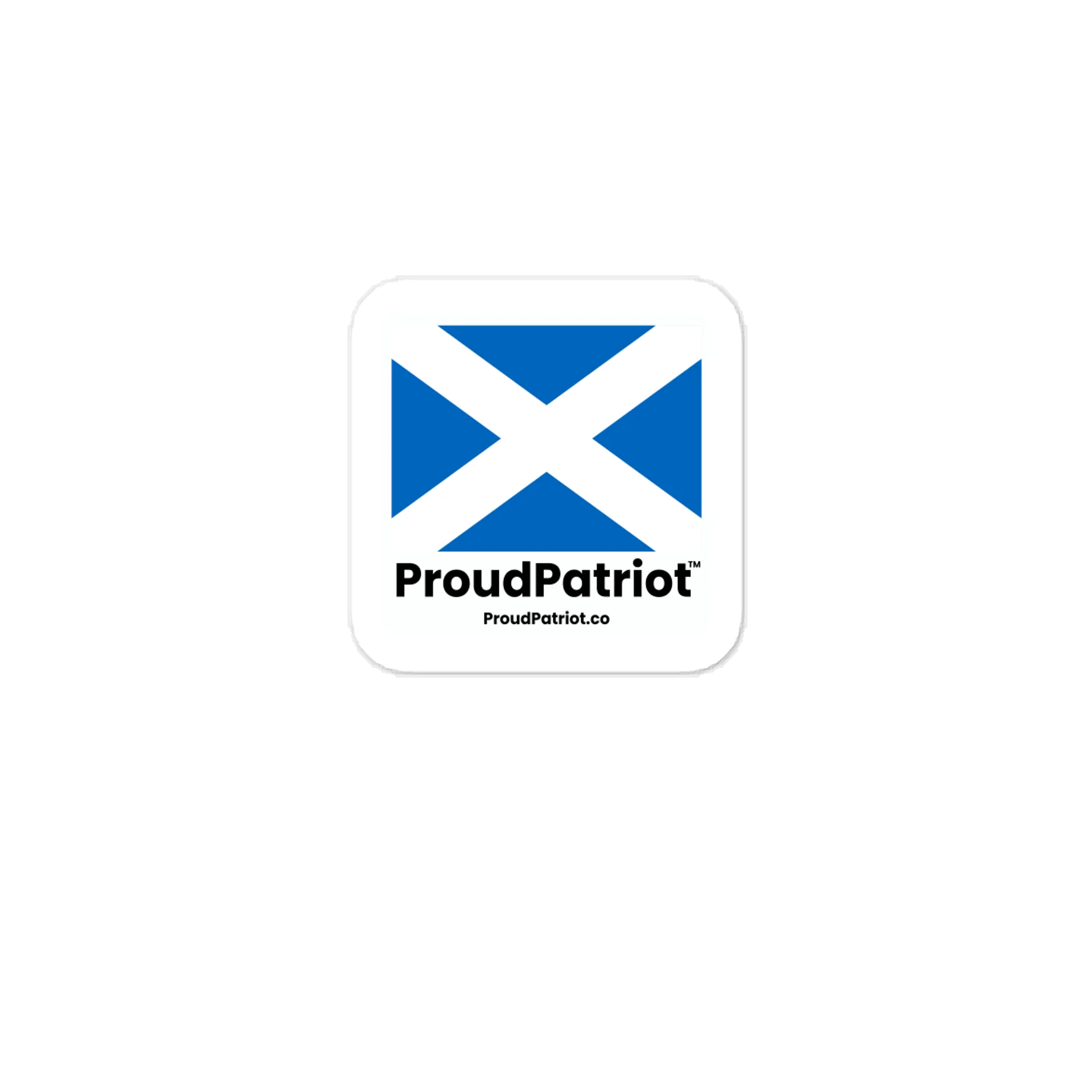 Scotland Flag Vinyl Sticker product image (1)