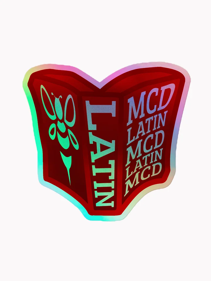 Holographic Latin Sticker product image (2)