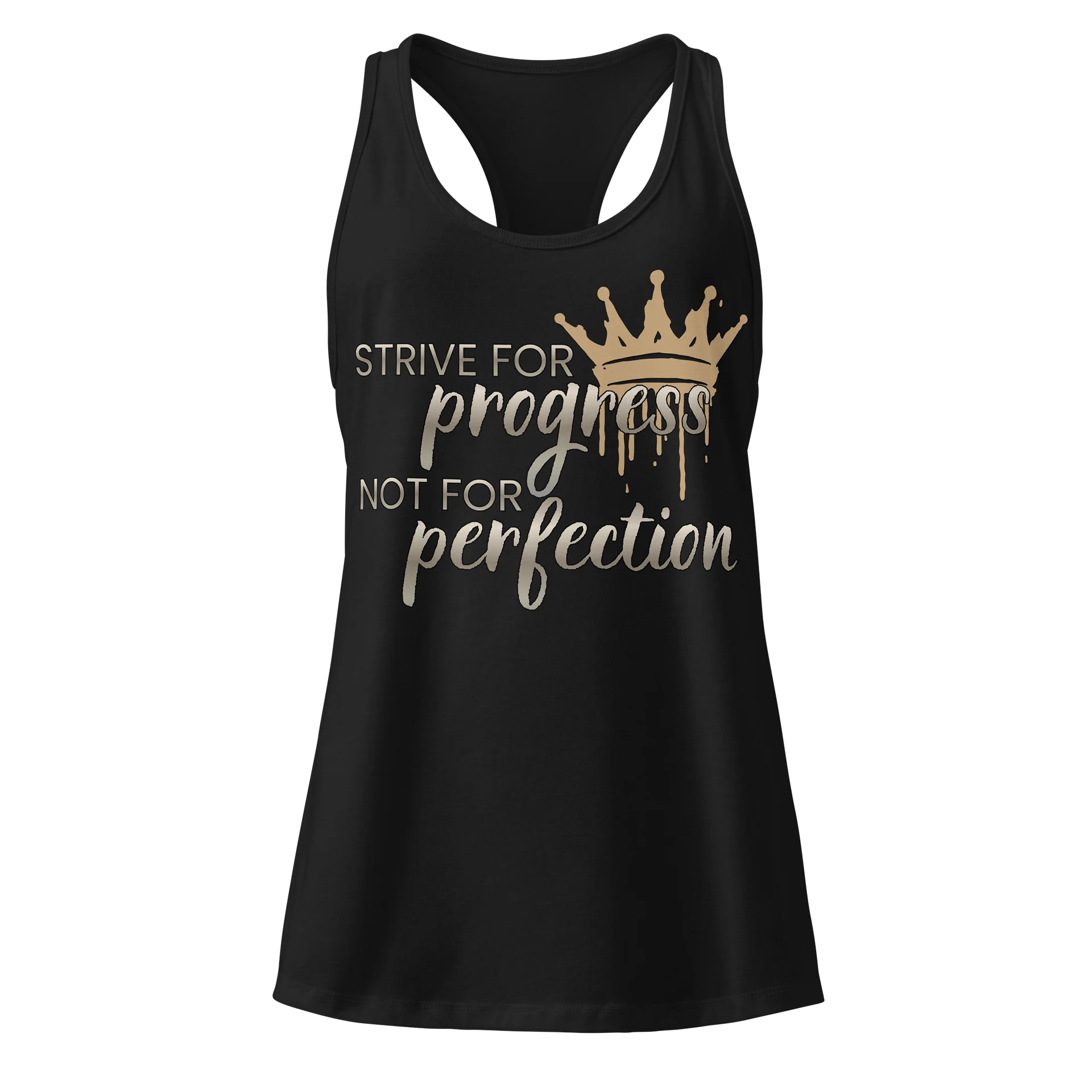 Strive for Progress Not for Perfection Women's Tank Top product image (1)