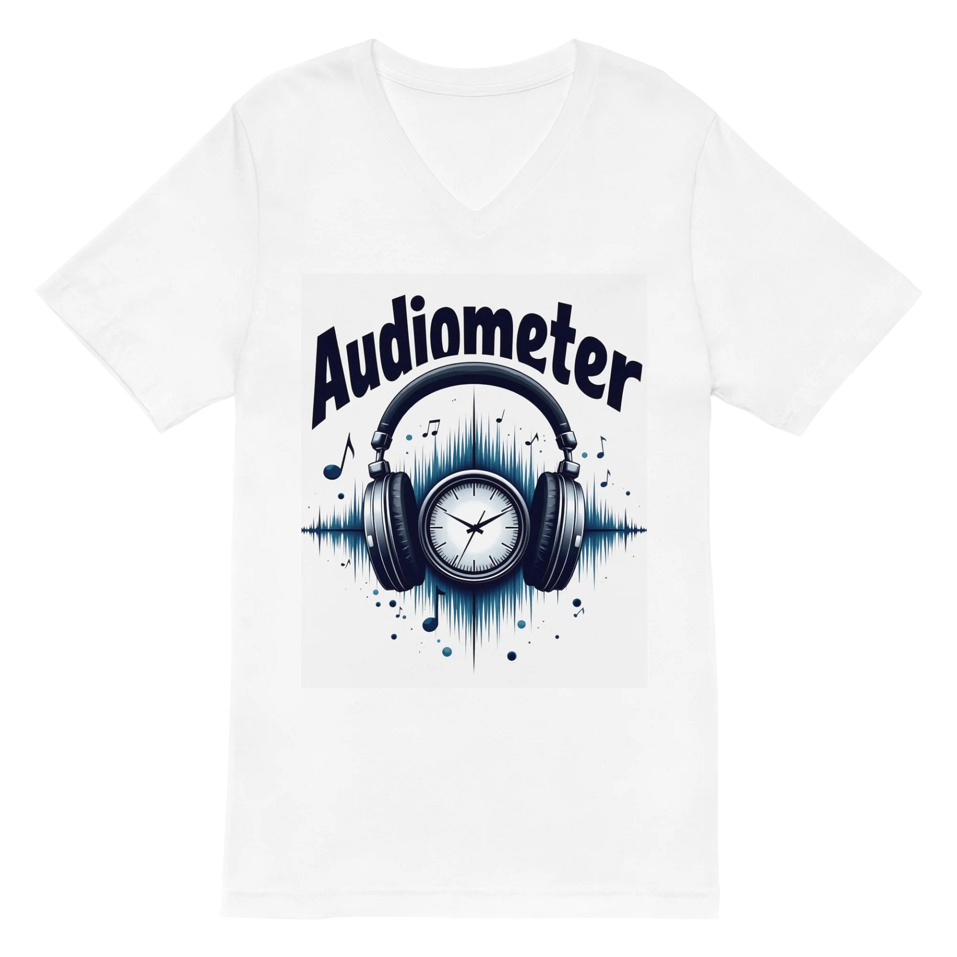 Soundwave Symphony Audiometer V-Neck Tee product image (2)