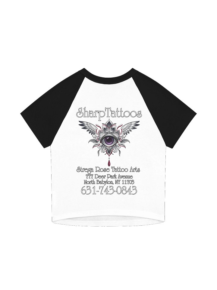 Faery Cat - SharpTattoos @ Strega Rose Tattoo Arts Raglan Tee product image (8)