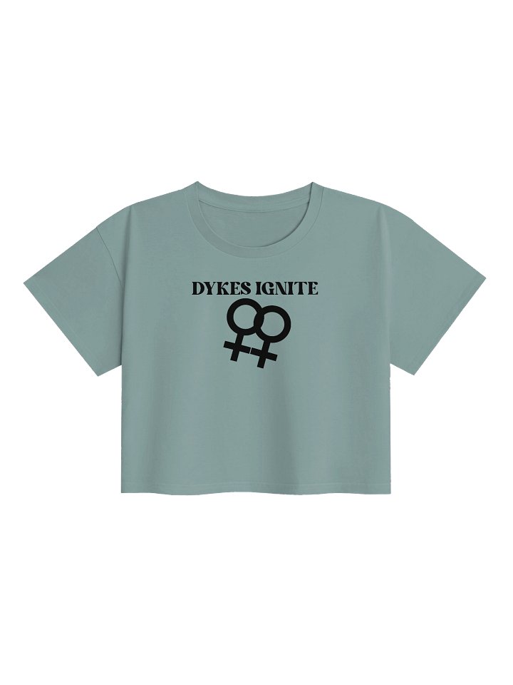 Dykes Ignite Retro Pride Crop Top product image (4)