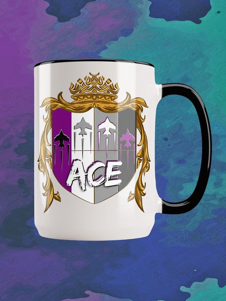 Ace Coat of Arms Ceramic Mug product image (1)