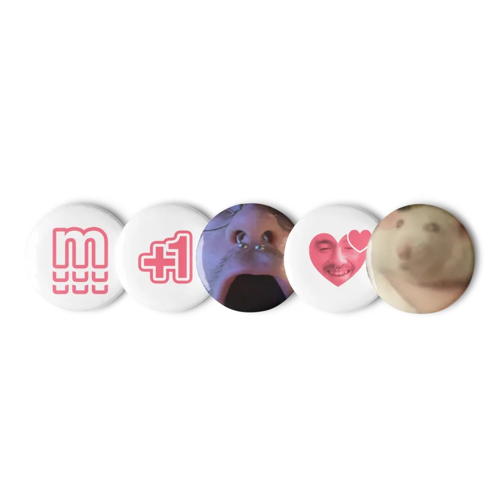 WEIRD MEMPAVRAI PINS product image (1)