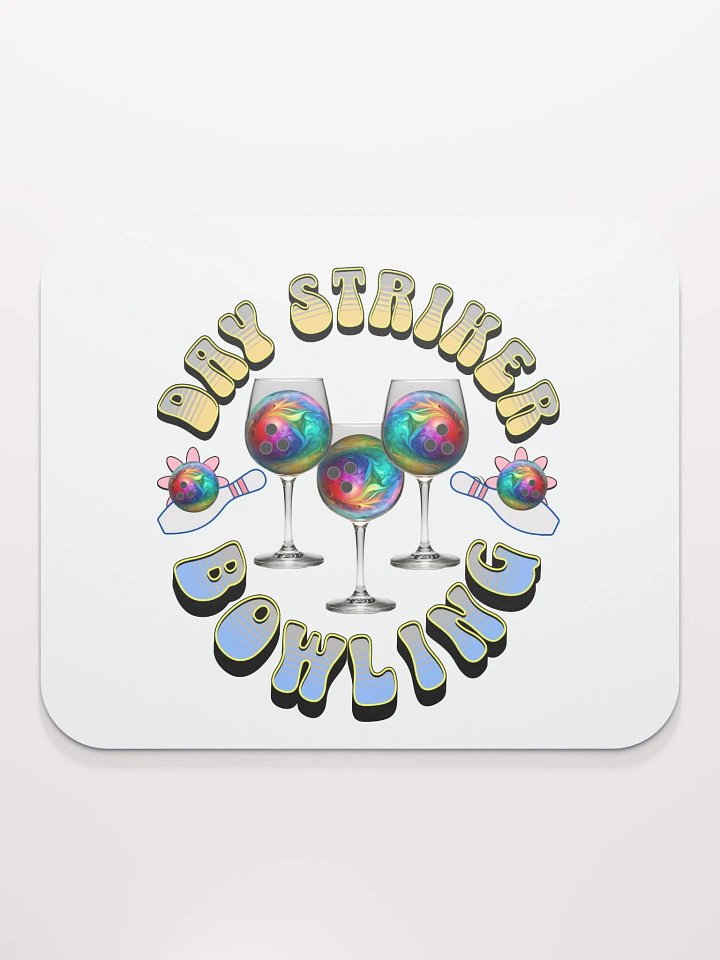 Day Striker Bowling & Wine Mouse Pad product image (2)