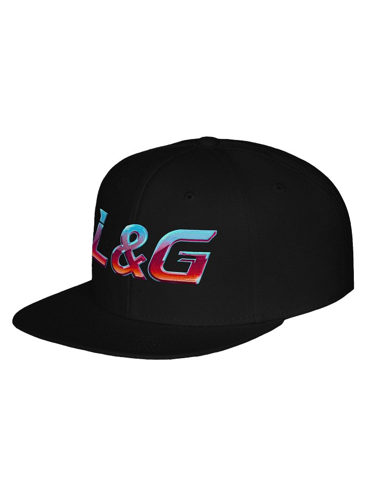 L&G LOGO SNAPBACK BLACK product image (2)