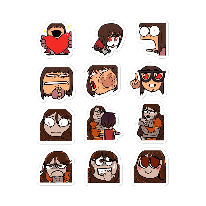 Prequel Vinyl Sticker Sheet 🧡 NEO Madness product image (1)
