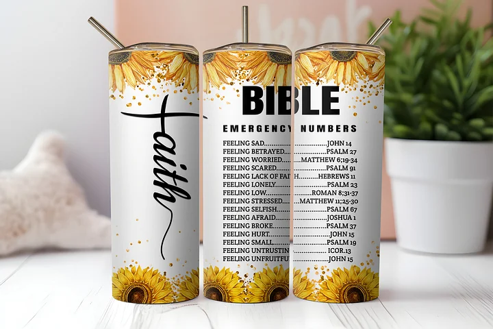 Faithful Comfort Stainless Tumbler product image (8)