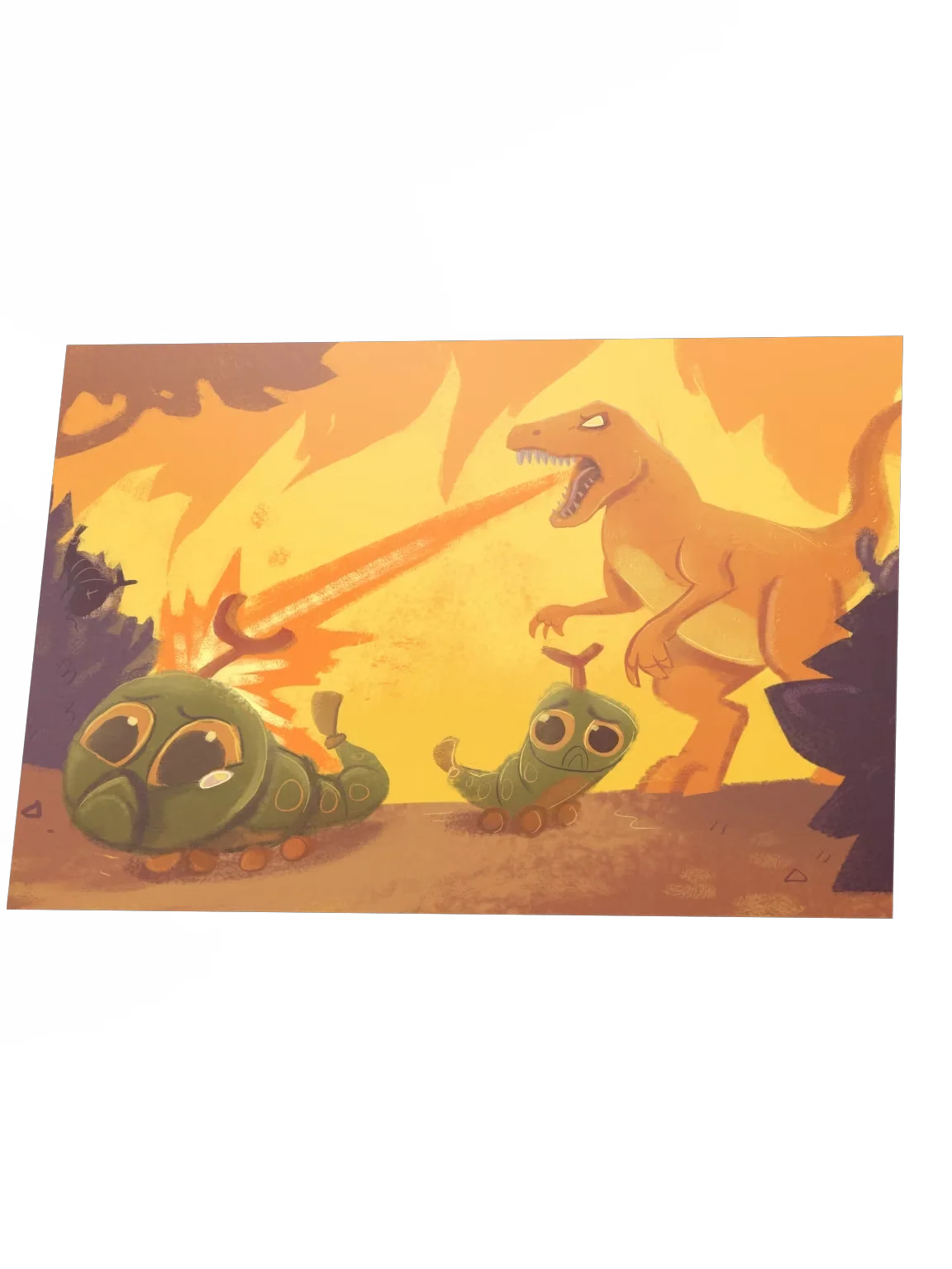 "Lizard's Destruction" - Poster product image (3)