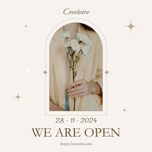 We’re so excited to finally launch our fashion business, where style meets individuality. At Crestoire, we believe that fashi...