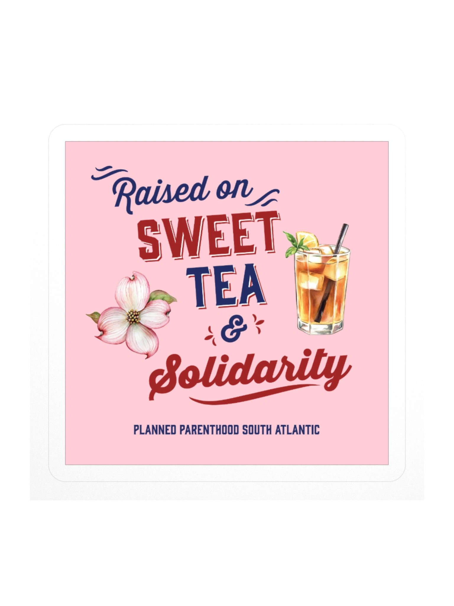 Sweet Tea and Solidarity Sticker product image (1)