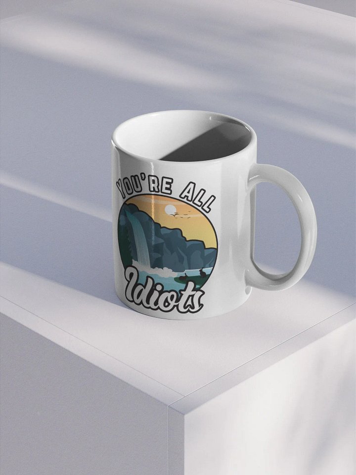 You're All Idiots Vintage Mug product image (2)