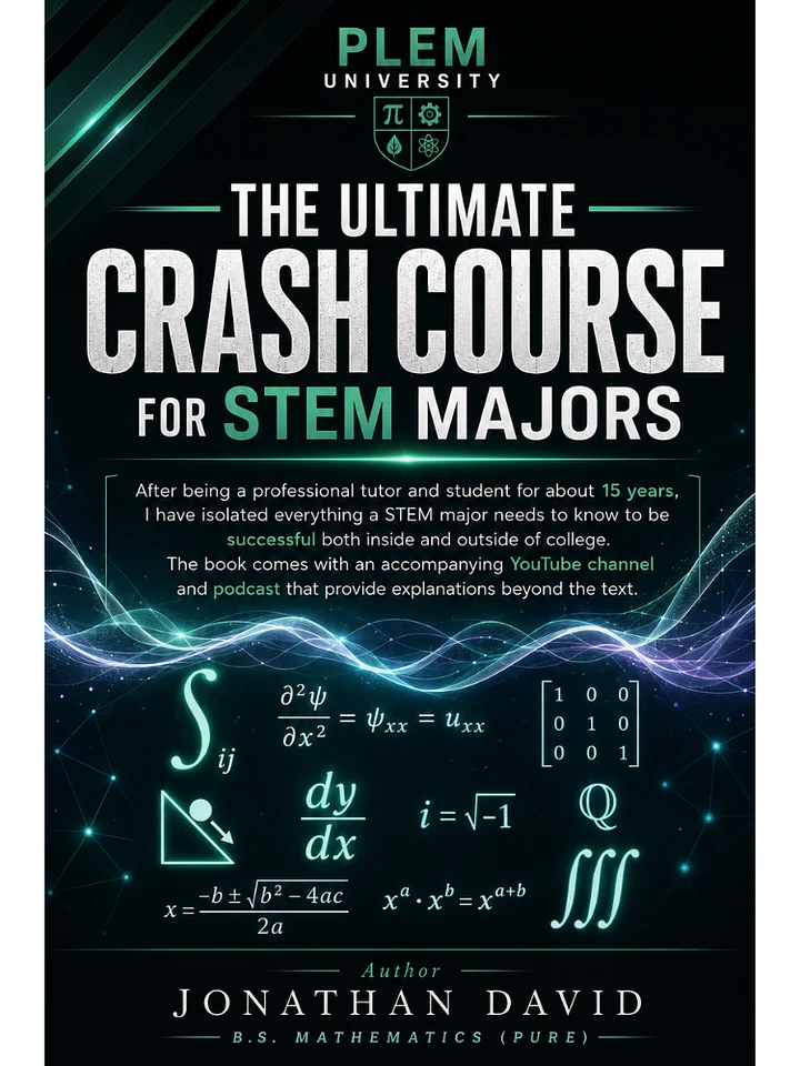 The Ultimate Crash Course for STEM Majors (Edition 1/2) product image (1)