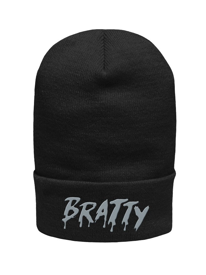 Dripping 'BRATTY' Yupoong Beanie product image (1)