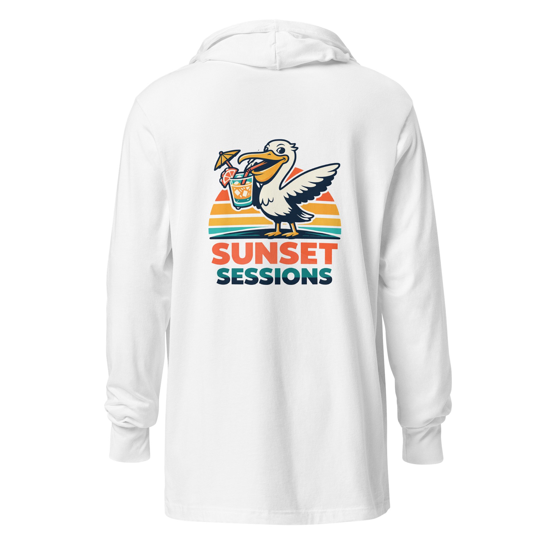 Sunset Sessions Pelican Hooded T-Shirt product image (13)
