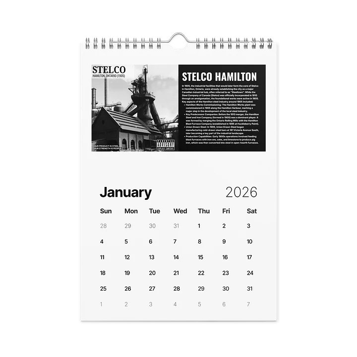 2026-2027 Pelmont Calendar product image (2)