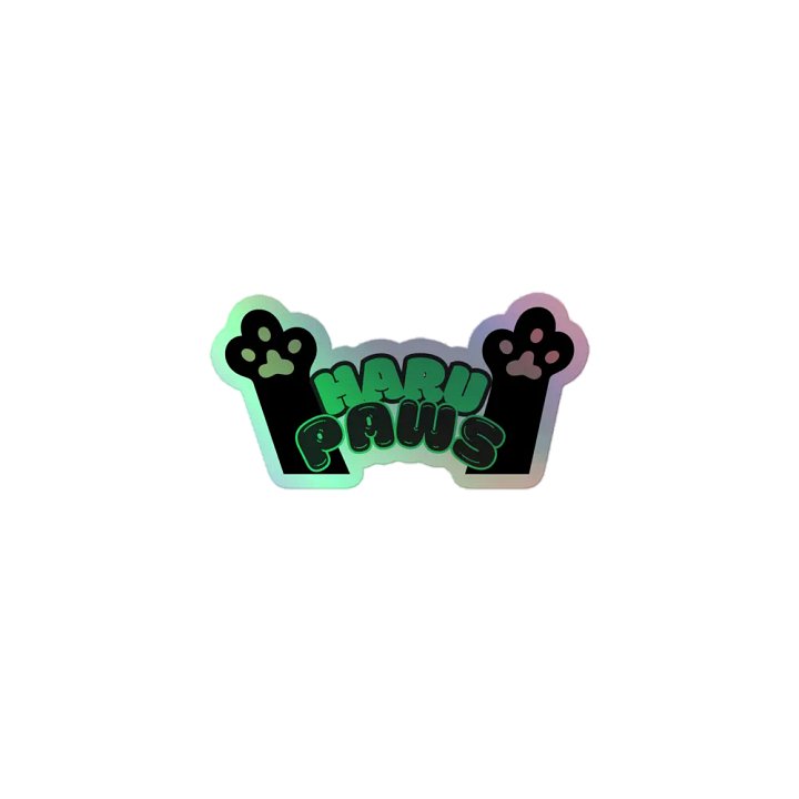 Haru Paws Holographic Sticker Sheet product image (1)