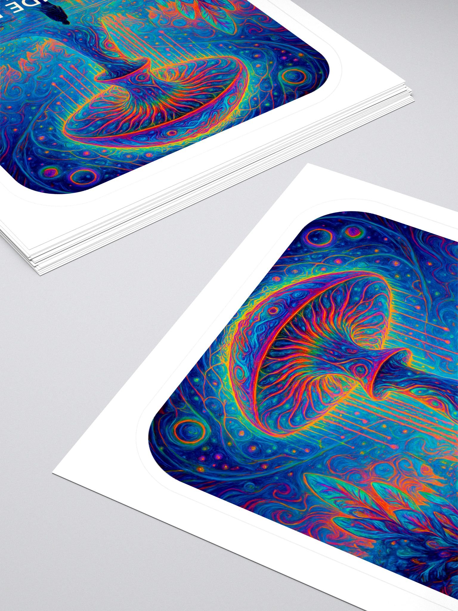 Lysergide Rain Over Orialis Stickers product image (4)
