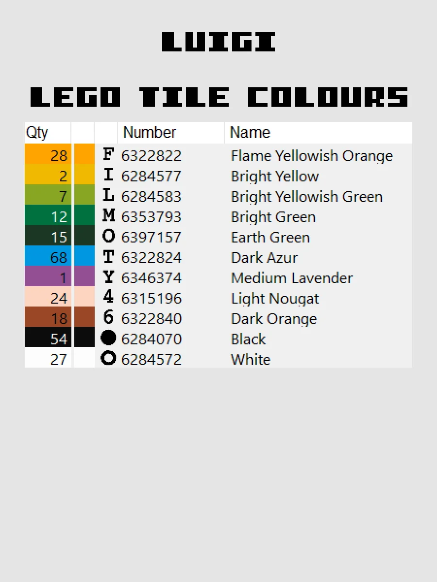 Luigi Pixel Art product image (5)