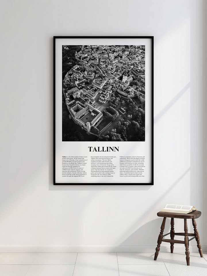 Tallinn 03 Newspaper Poster product image (2)