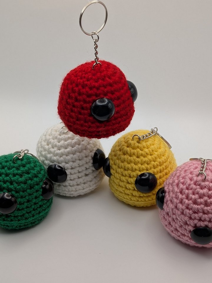 Large REPO Dead Head Keychain/Bag Charm product image (1)