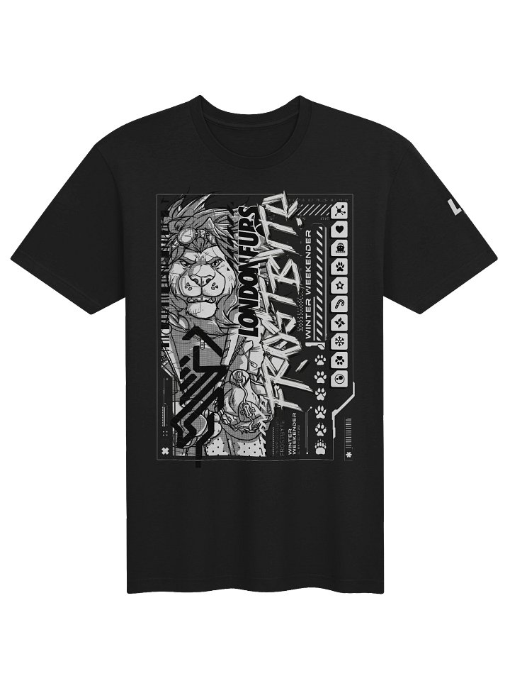 LondonFurs Winter Weekender '23 - Frostbyte white - T-shirt product image (1)
